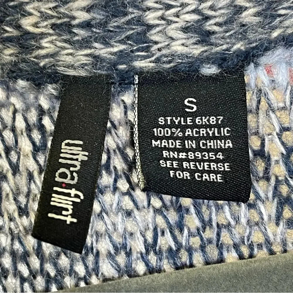 Ultra Flirt, Knit Duster Cardigan. Size Small. Good used condition. - Picture 3 of 5